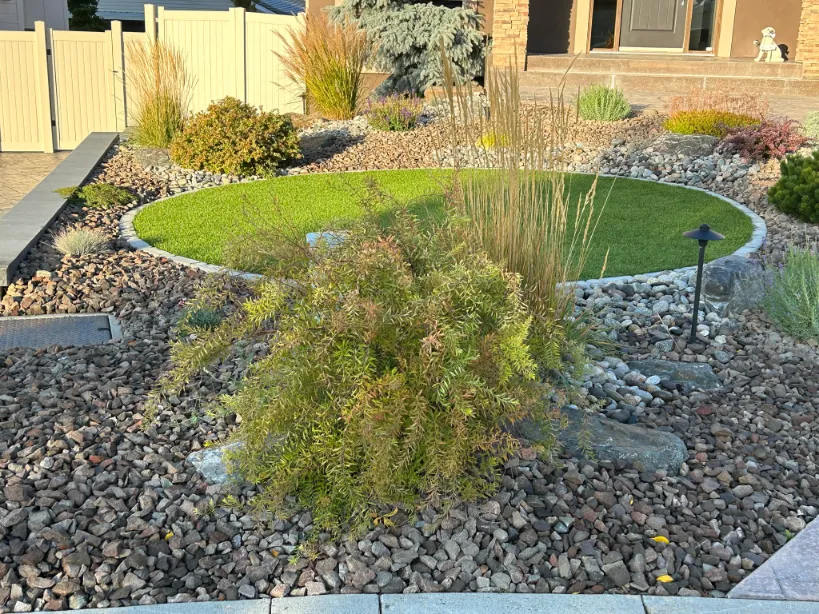 Xeriscape planting in Osoyoos and Oliver BC