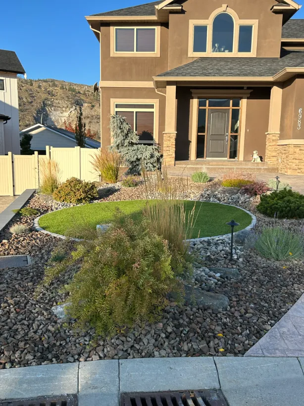 Xeriscape planting in Osoyoos and Oliver BC