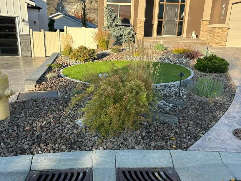 Xeriscape planting in Osoyoos and Oliver BC