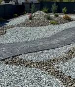 Xeriscape planting in Osoyoos and Oliver BC