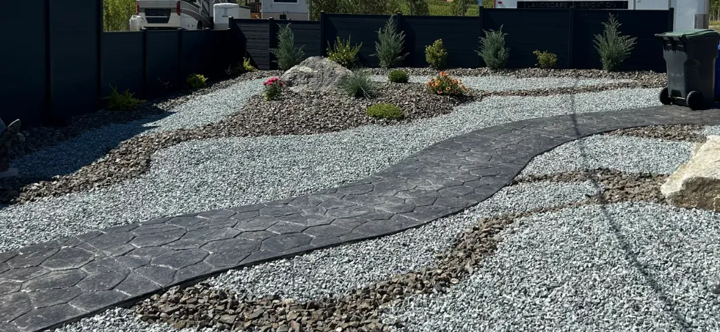 Xeriscape planting in Osoyoos and Oliver BC