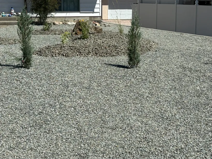 Xeriscape planting in Osoyoos and Oliver BC