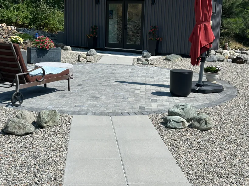 Xeriscape planting in Osoyoos and Oliver BC