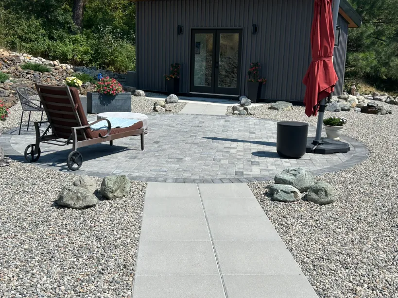 Xeriscape planting in Osoyoos and Oliver BC
