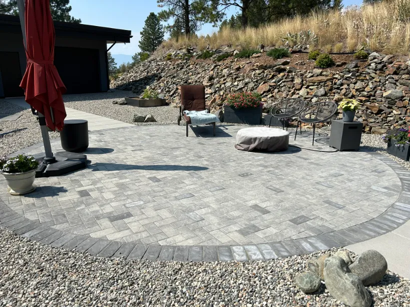 Xeriscape planting in Osoyoos and Oliver BC