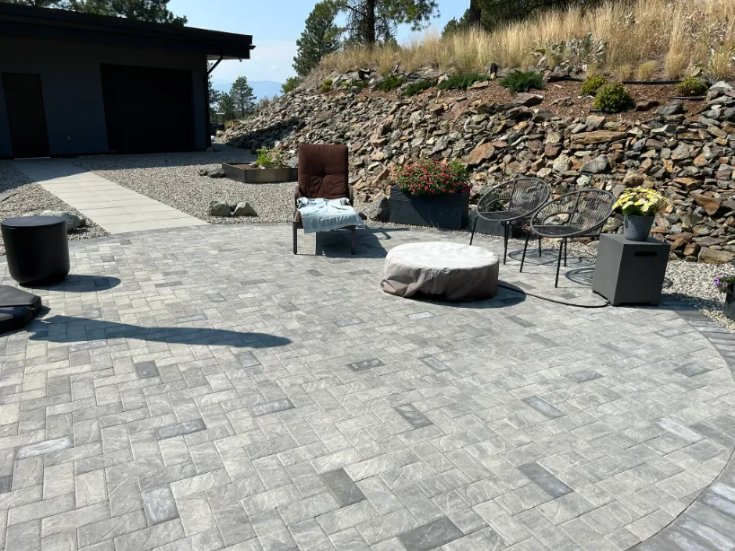Xeriscape planting in Osoyoos and Oliver BC