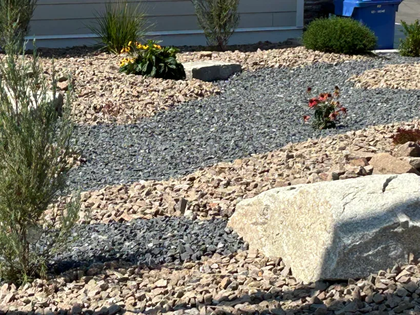 Xeriscape planting in Osoyoos and Oliver BC