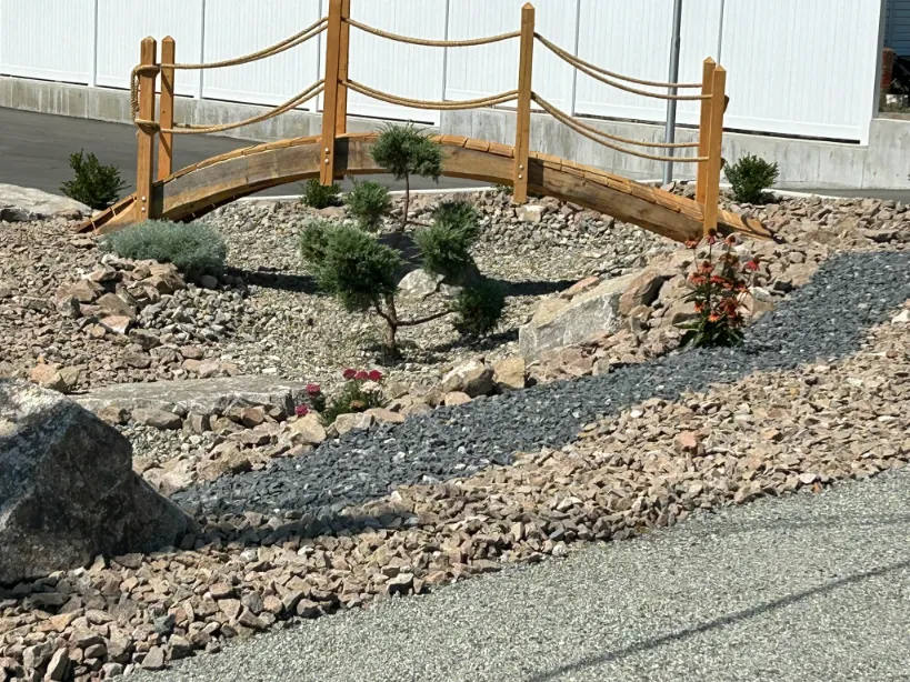 Xeriscape planting in Osoyoos and Oliver BC