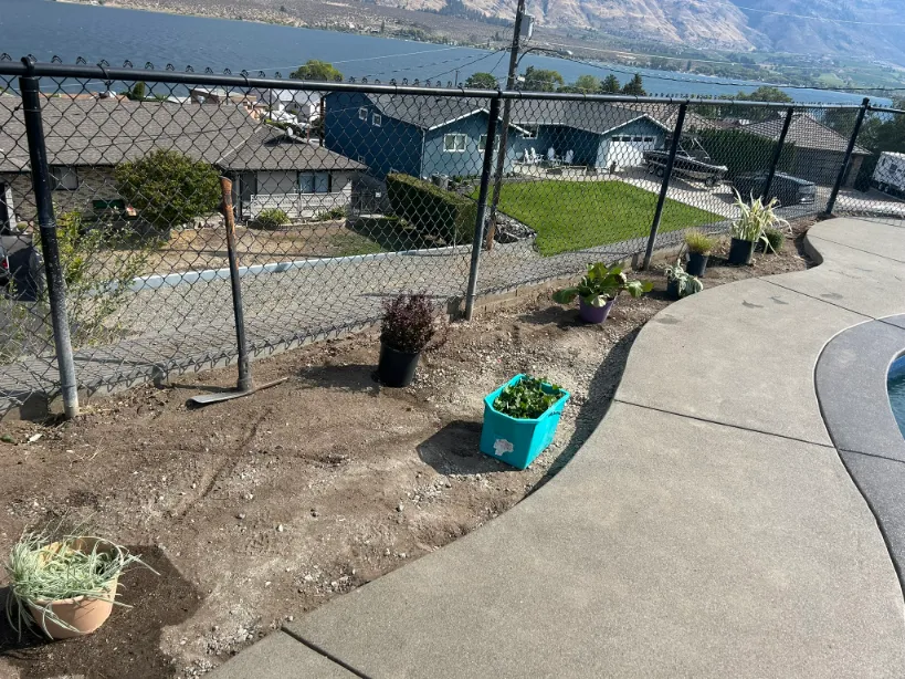 Xeriscape planting in Osoyoos and Oliver BC