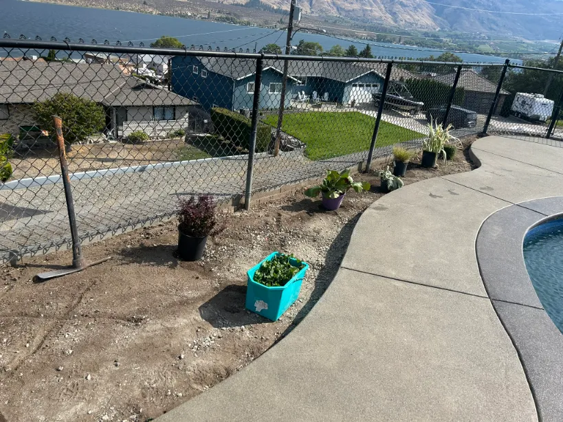 Xeriscape planting in Osoyoos and Oliver BC