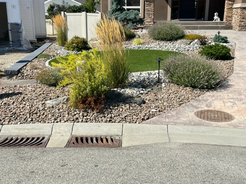 Xeriscape planting in Osoyoos and Oliver BC