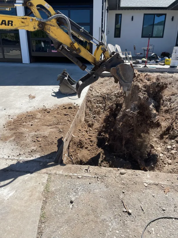 Xeriscape planting in Osoyoos and Oliver BC